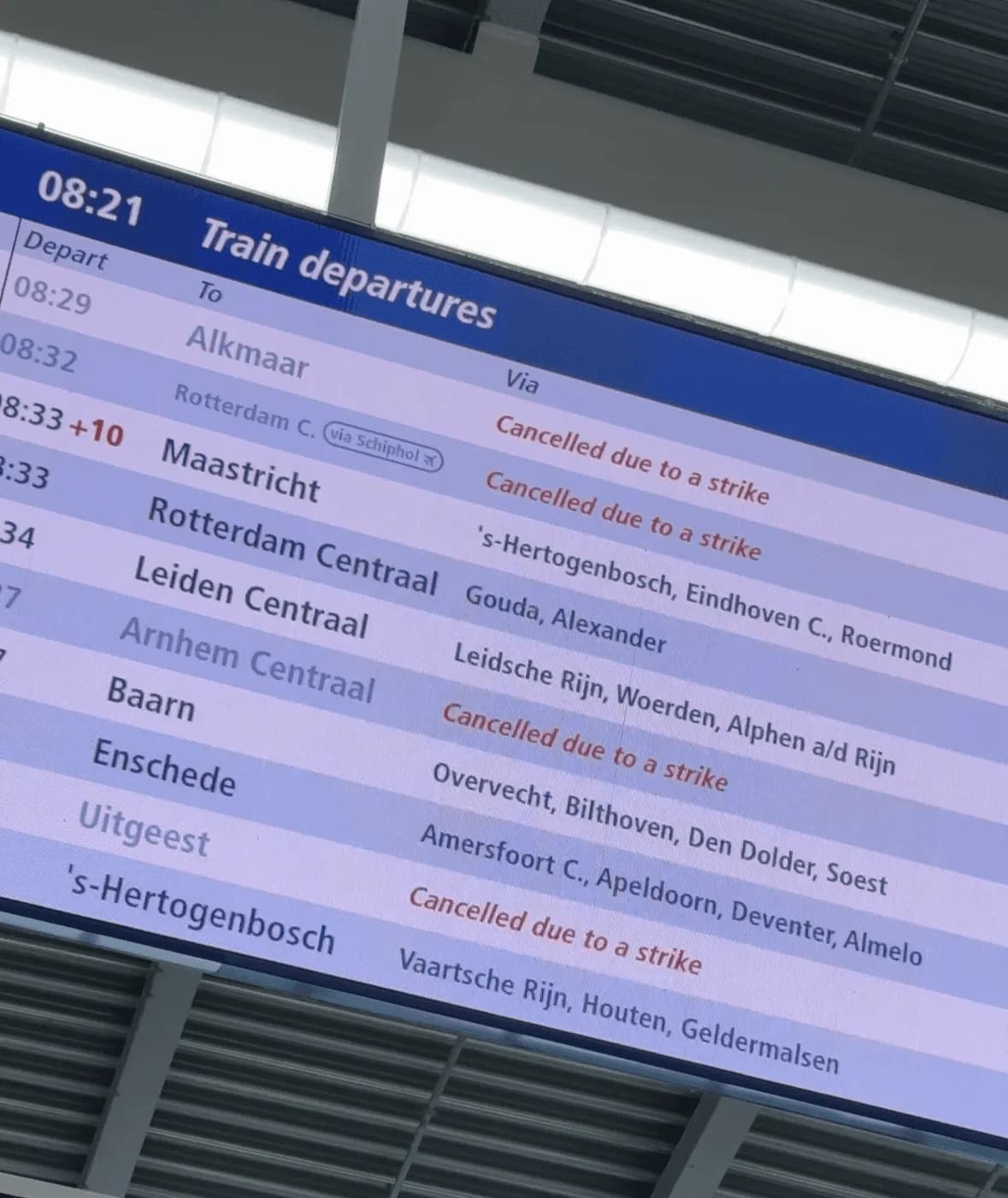 The new NS timetable for 2025: what does it mean for you?