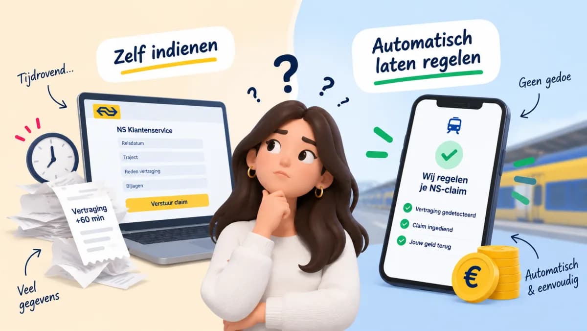 Submitting an NS claim yourself or having it handled automatically: which is smarter?