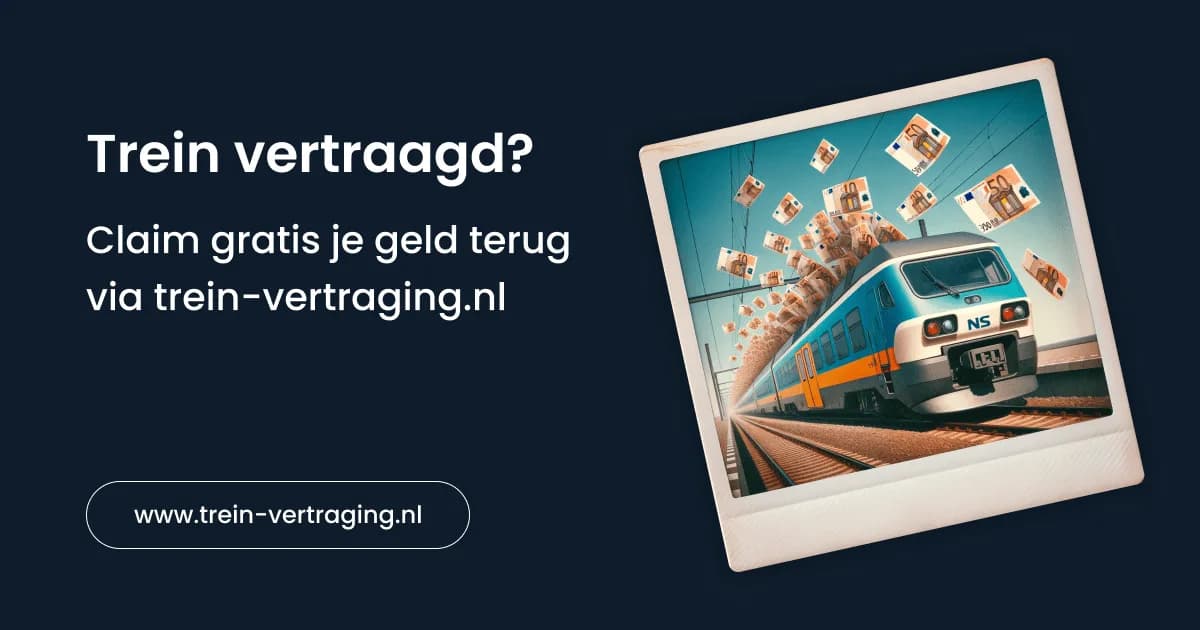 Vertraging door een aanrijding op het spoor: heb je recht op geld terug?